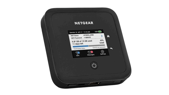 NETGEAR Nighthawk M5 5G Router　高達 4 Gbps + AX1800 WiFi 6 無線速度