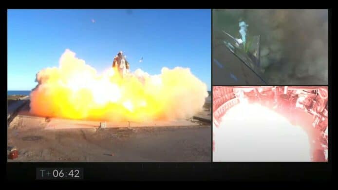 SpaceX 新火箭 Starship 試飛失敗【有片睇】降落時著陸速度太快爆炸