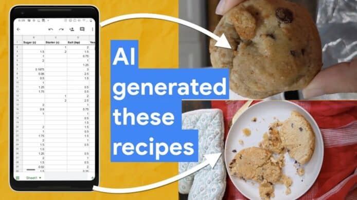 創作全新食譜   Google 訓練 AI 成為甜品師傅