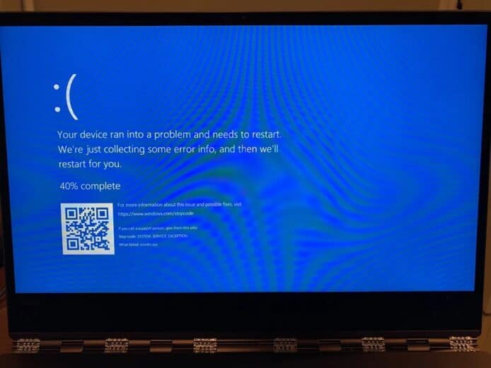 Windows 10 再爆新 Bug   Chrome 瀏覽器前往特定連結迅變藍畫面