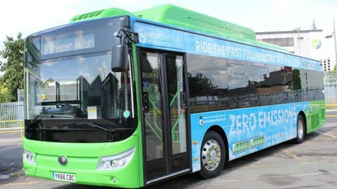 改善市內空氣質素   英國兩城市率先全線改用電動巴士