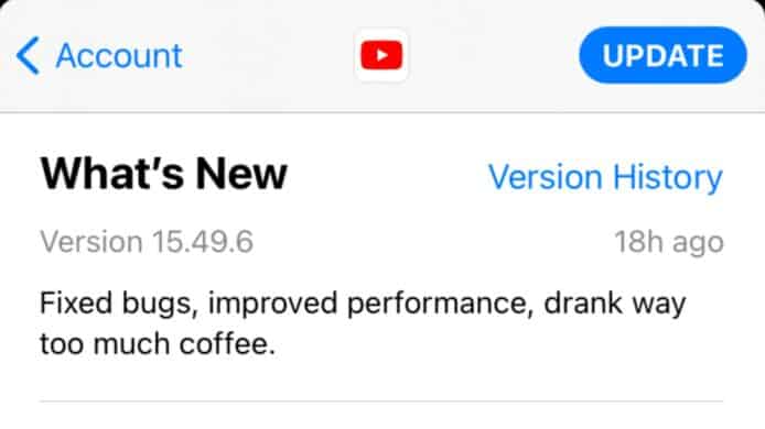 Google 再度更新 iOS 程式   由 YouTube 開始