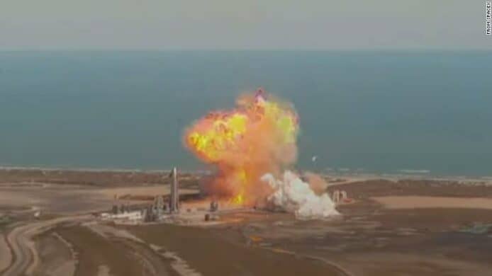 SpaceX Starship 再次著陸爆炸　美國航空管理局勒令停飛