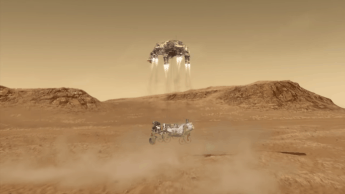 NASA 毅力號成功登陸火星   傳回火星地面相片