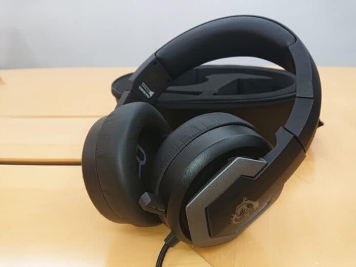 MSI IMMERSE GH61電競耳機     配備ONKYO 40mm單元