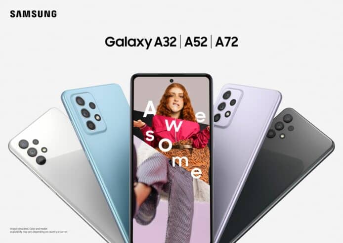 Samsung A32 / A52 / A72 5G   2021 規格 價錢 電量