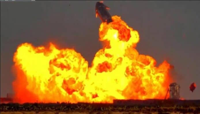 SpaceX Starship 著陸8分鐘後爆炸     專家：硬著陸及甲烷外洩造成