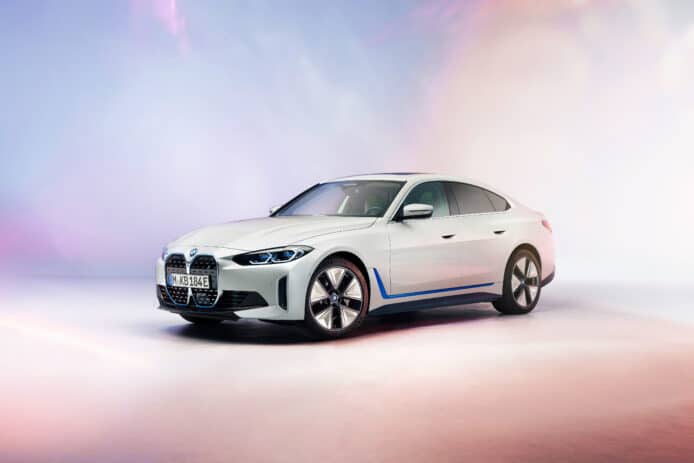 BMW i4 外觀圖官方發佈【有片睇】390 kW引擎＋零百加速時間4秒