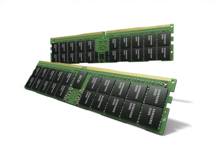 Samsung 512GB DDR5 記憶體     HKMG技術 + DDR4兩倍效能