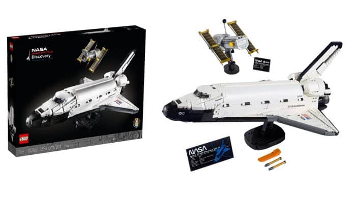 LEGO 再與 NASA 合作   推出 2,354 塊太空船積木套裝