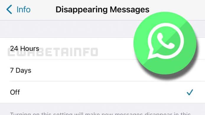 網傳 WhatsApp 正開發新功能   訊息 24 小時後自動消失