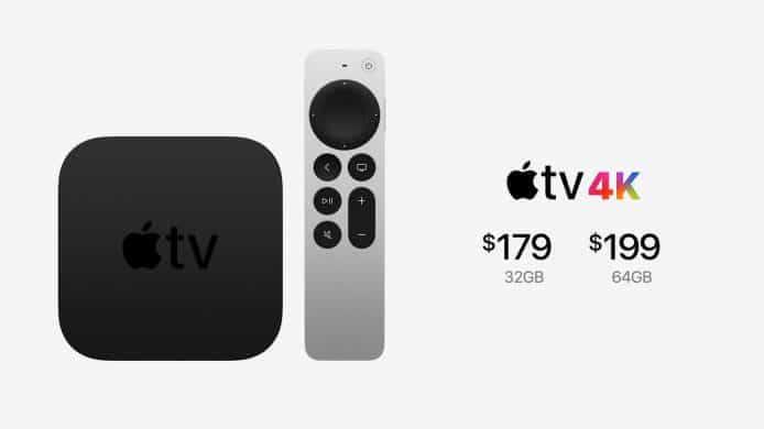 Apple TV 4K　Ａ12晶片 ＋ 新設計 Siri Remote