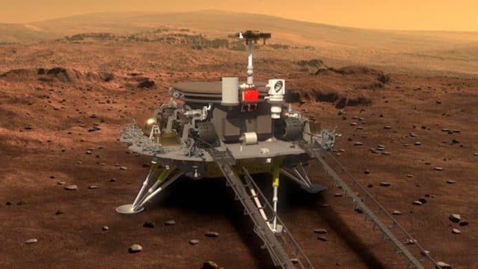 天問一號 – 中國火星探測器成功登陸　成第二個成功登陸火星國家