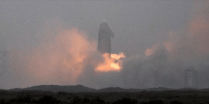SpaceX 飛船第5次試飛　　SN-15 降落成功