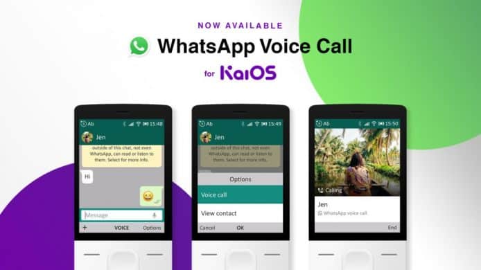 WhatsApp 推更新   功能手機加入語音通話功能