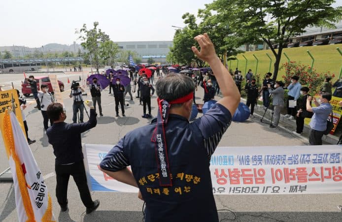 勞資糾紛未解決   Samsung Display 工會宣佈週一起罷工