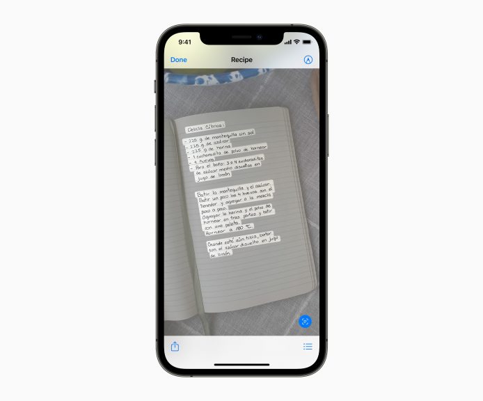 iOS 15增Live Text功能 擷取照片文字+支援繁簡體中文