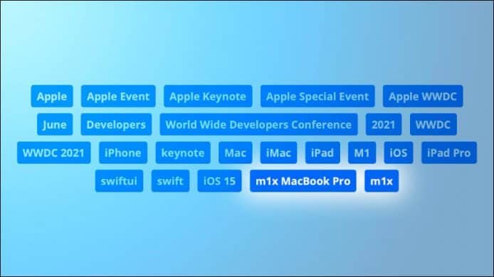 M1X MacBook Pro 被 Apple 證實    WWDC 影片內藏 M1X 標籤
