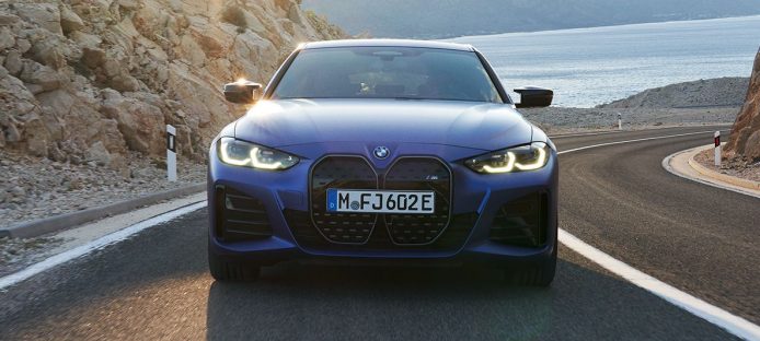 BMW i4 M50 純電動車    3.9秒加速破百 + 續航力達510公里