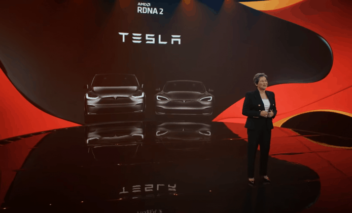 Tesla 新車配備 AMD RDNA 2 GPU     最先進遊戲硬件車款