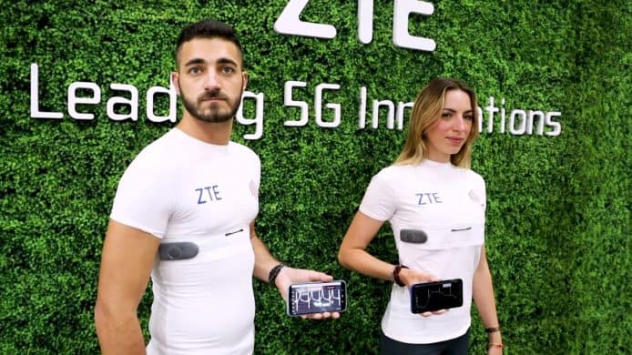 中興發表 YouCare 項目   5G 智能 Tee 可記錄身體數據