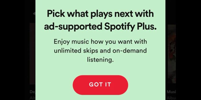 Spotify 測試新收費方式   $1 美元可無限跳播但要聽廣告