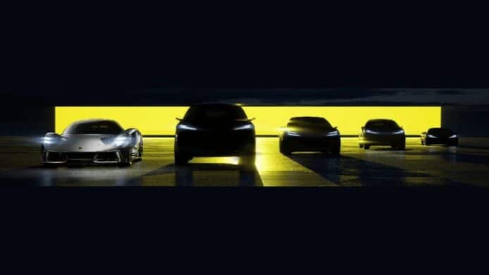 英國老牌車廠 Lotus   宣佈將推出 4 款純電新車