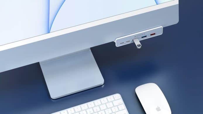 提供 7 色襯色面板   Hyper USB-C iMac 集線配件發表