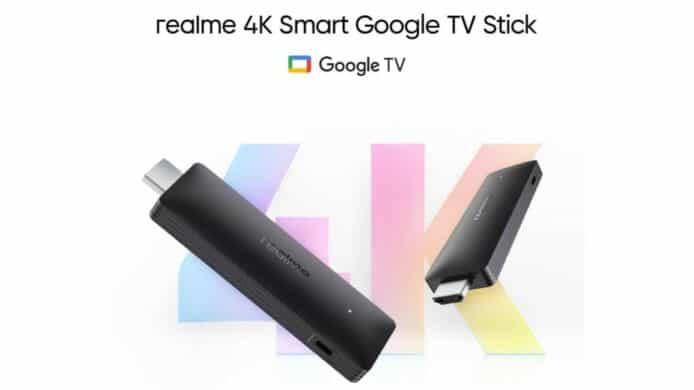 realme 推出 Google TV電視棒   支援 60fps 4K HDR10+ 畫質