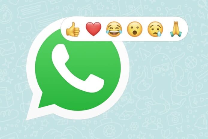 簡單回應訊息   WhatsApp 測試 Emoji 反應功能