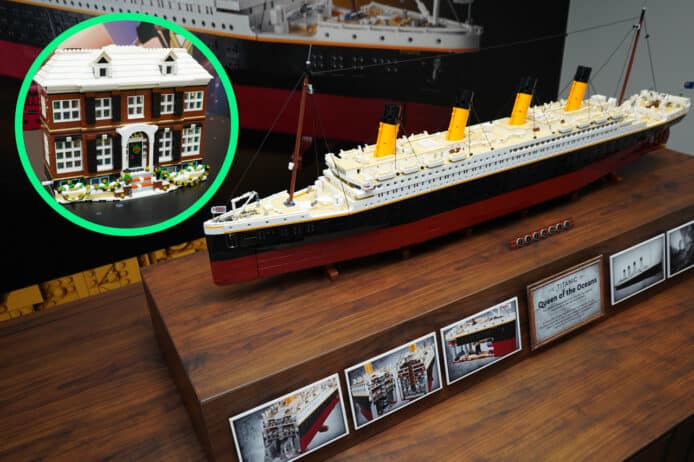 鐵達尼號、寶貝智多星 LEGO 搶先睇   史上最大 LEGO 模型 + 還原故事細節