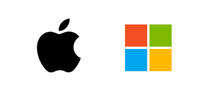 Apple 股價下跌失最大市值地位　Microsoft 反超前奪回冠軍