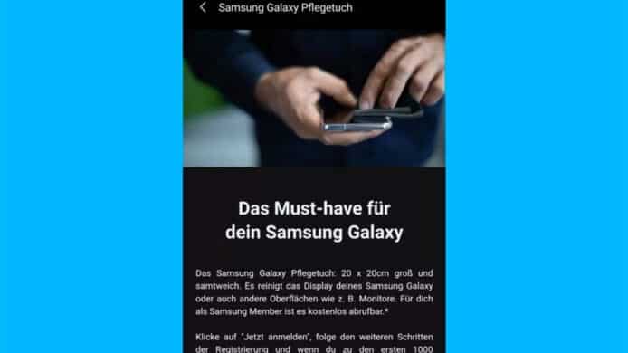 Samsung 借 Apple 做宣傳   德國免費送手機屏幕抹布
