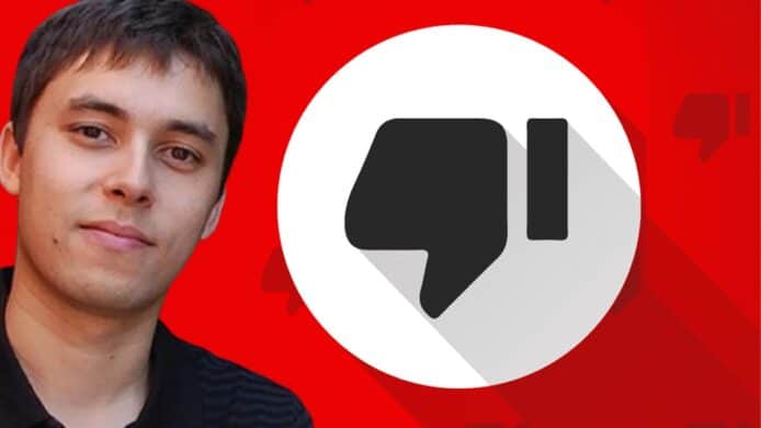 YouTube 創辦人公開批評   隱藏 Dislike 將導致平台衰落