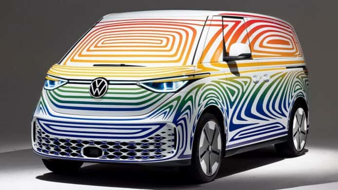 VW 電動客貨車   ID.Buzz 官宣開始料明年發表