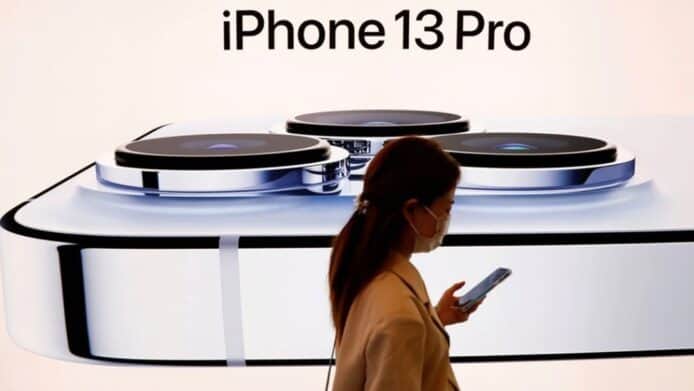 iPhone 銷售按年增長逾三成   Apple 成上季中國智能手機市佔第一