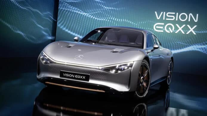 【CES 2022】Benz Vision EQXX 電動概念車     續航力超1,000公里