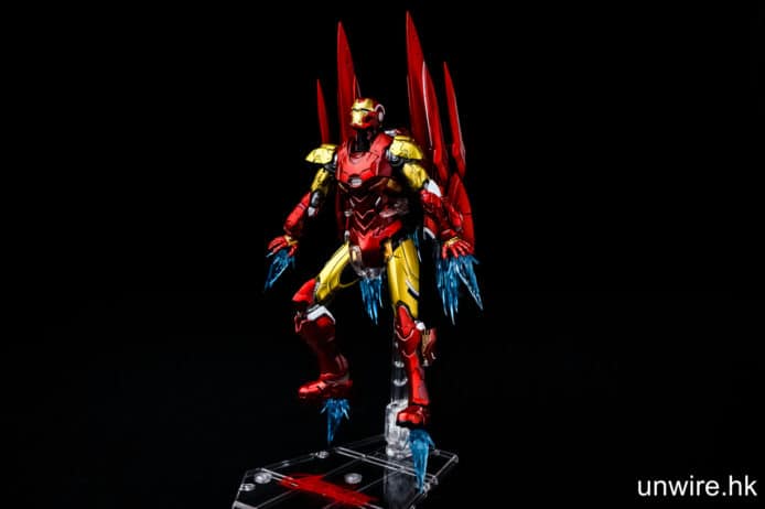 【評測】SHF Tech on Avengers Iron Man　塗裝豐富+可動出色+造工有驚喜