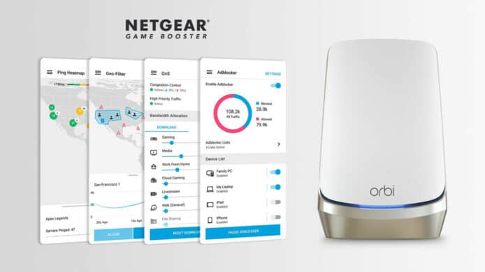 NETGEAR 產品獲 CES 2022 創新大獎 RAXE300、Orbi RBKE963、Orbi Pro SXK50 均得獎
