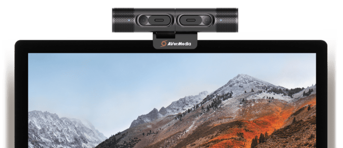 AVerMedia PW313D     雙鏡頭 + 可調角度