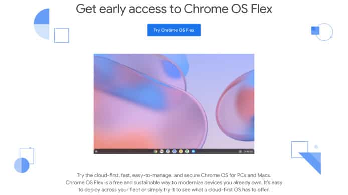 Chrome OS Flex 發表   舊 PC、Mac 可變身 Chrome OS 電腦