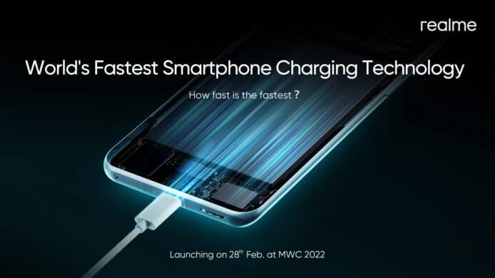 中國手機品牌 realme   下週 MWC 發表全球最快手機充電方案