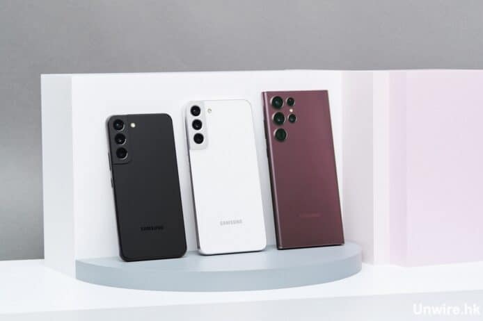 Samsung S22 Ultra S22+ S22　顏色 + 發售日期 + 價錢