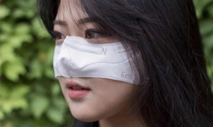 韓國新口罩只遮鼻子 聲稱讓用戶放心進食