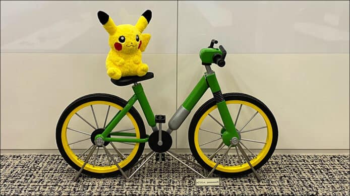 任天堂謹製世上唯一Pokemon單車模型   被擁有者放到二手網拍賣