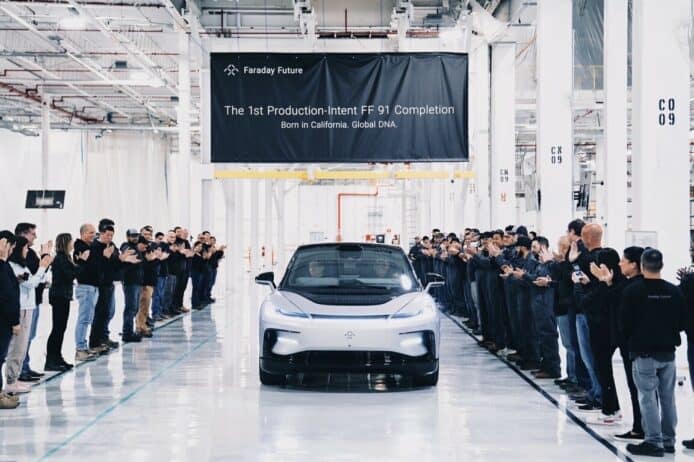 法拉第未來首部電動車終於投產　延期四年終現曙光