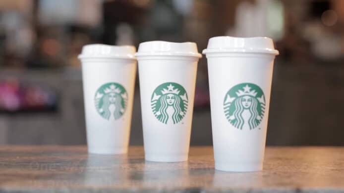 棄用單次使用咖啡杯   Starbucks 擬 2025 全面推行
