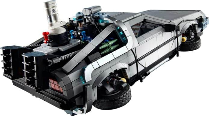 電影《回到未來》時光機   全新 LEGO 版本上市 3 種形態任選