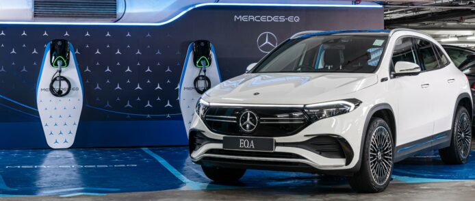 Mercedes-benz擴展電動車充電網絡  康怡廣場、家樂坊已投入服務