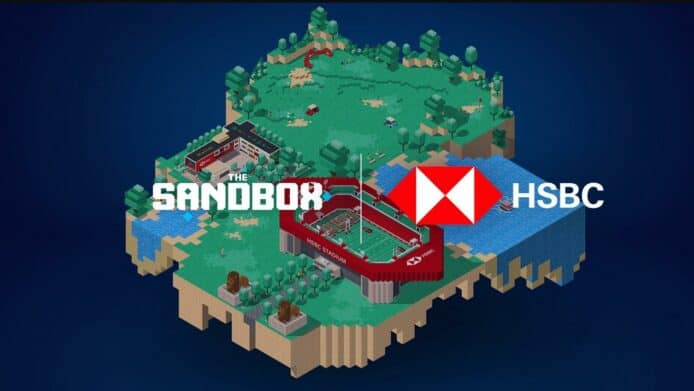 滙豐加入元宇宙     購置 Sandbox 虛擬土地